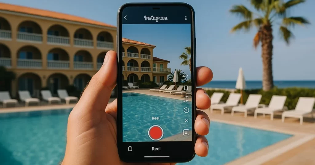 Come creare video per Instagram per hotel e strutture ricettive